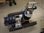 Demo of the SmokeBot robot, Vienna April 2016